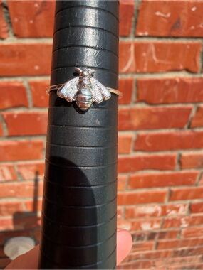 Silver Bee Ring - Women's Jewelry